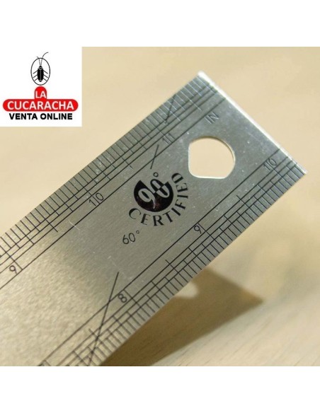 Escuadra Carpintero de Acero Inoxidable Modelo TMT61126.