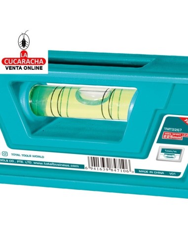 NIVEL 3 BURBUJAS MAGNETICO 225MM...