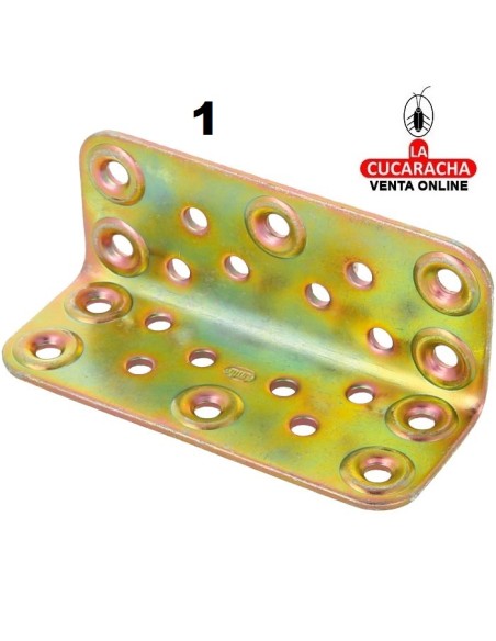 AMIG-Placa Acero 100mm. Angulo Modelo 304-15 Variantes.