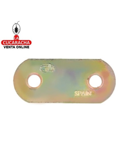 amig-PLACA ACERO BICROMATADO CANTO REDONDO MODELO 2P.