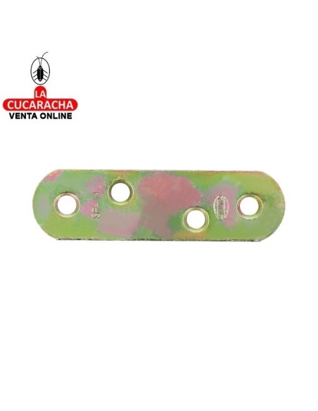 amig-PLACA ACERO BICROMATADO CANTO REDONDO MODELO 2P.