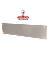 amig-PLACA ACERO RECTANGULAR INOX 300x75mm MODELO 11.