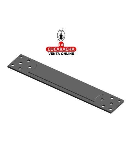 PLACA ACERO RUSTICA CONTINUA MODELO 3075-3076-3077.