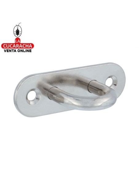 amig-PLACA ACERO INOX OVALADA PARA AMARRE MODELO 30166.