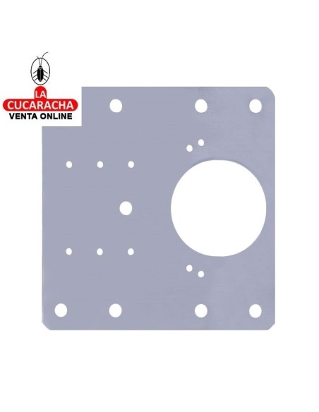 amig-PLACA ACERO INOX FIJACION BISAGRAS 90X90MM MODELO BC01.