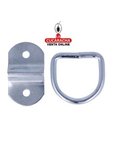 amig-PLACA ACERO CON ANILLA TOLDO MODELO 512.