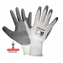 GUANTES NITRILO ECOFLEX GRIS (B/12 UDS.)