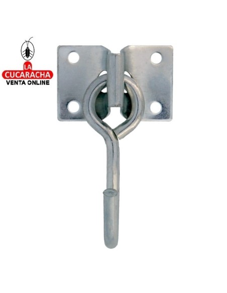 amig-PLACA ACERO CON GANCHO MOVIL MODELO 509.