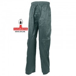 IMPERMEABLE PANTALON PVC-NYLON VERDE