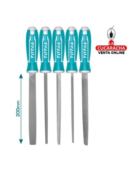 JUEGO 5 LIMAS PARA METAL MODELO THT918516.