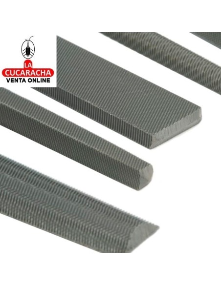 JUEGO 5 LIMAS PARA METAL MODELO THT918516.