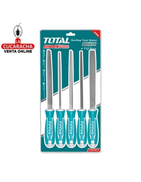 JUEGO 5 LIMAS PARA METAL MODELO THT918516.