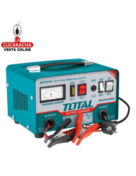 CARGADOR DE BATERIAS ELECTRICO MODELO TBC1601.