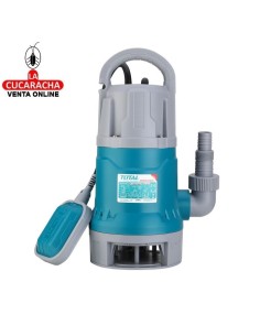 Bomba de aguas sucias eléctrica Modelo TWP87506.