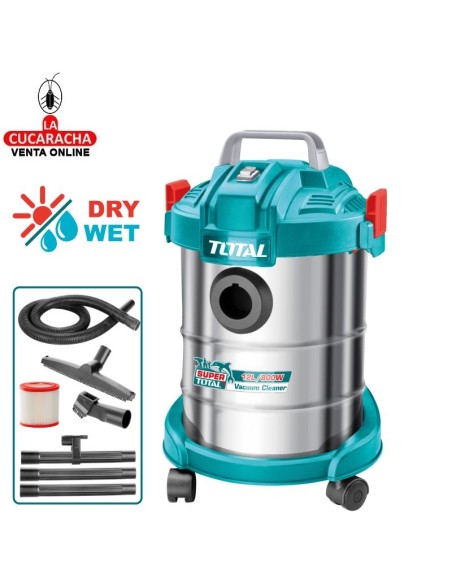 ASPIRADOR ELECTRICO PARA SECO Y HUMEDO 800W MODELO TVC14122.