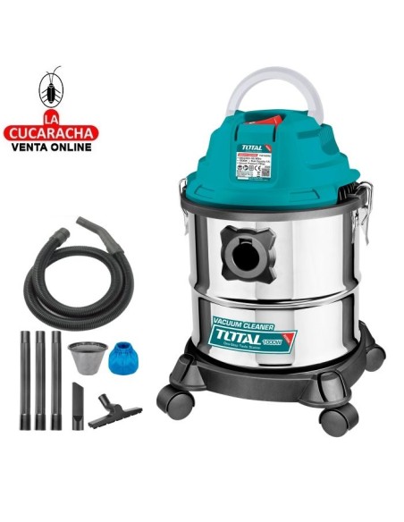 ASPIRADOR ELECTRICO PARA SECO Y HUMEDO 1000W MODELO TVC12202.