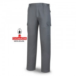 PANTALON TERGAL C/GOMA AZULINA