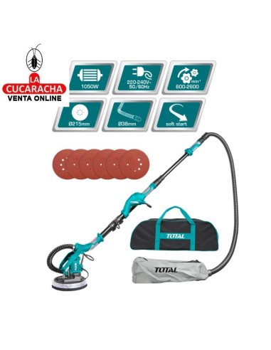 LIJADORA ELECTRICA 1050W PARA PARED Y...