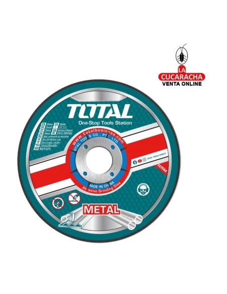 accesorios herramientas. Disco de desbaste metal Ø76 x 4mm. Mod. TAC30276.