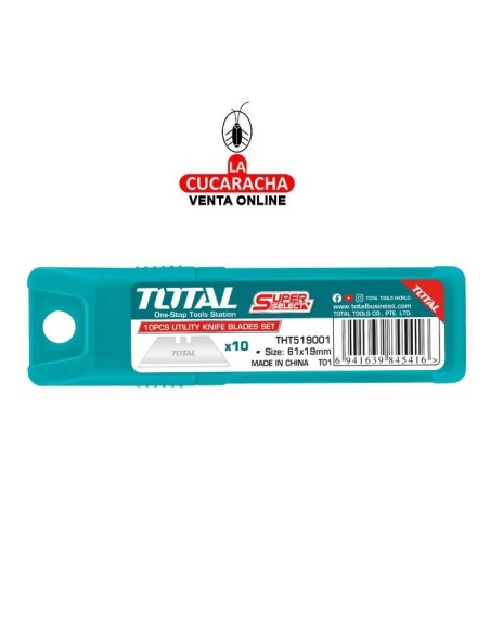 accesorios herramientas. RECAMBIO 10 CUCHILLAS NAVAJA MODELO THT519001.