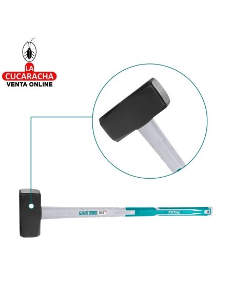 MAZA MARTILLO DEMOLEDOR ACERO 5000G. MODELO THT720.