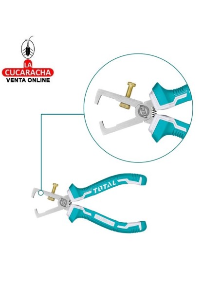 ALICATE PELACABLES ELECTRICISTA MODELO THT25616.