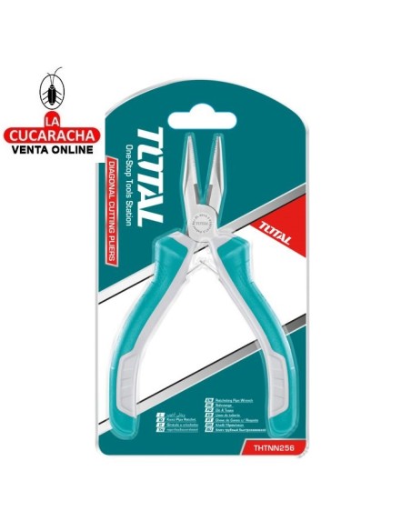 ALICATE MINI PLANO CORTE DIAGONAL 115MM MODELO THTMN256.