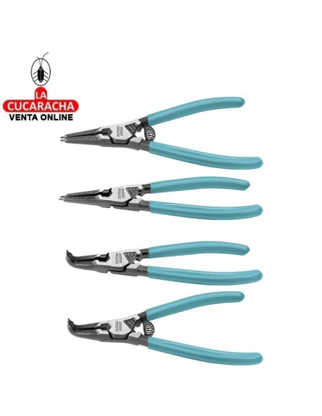 JUEGO 4 ALICATES PARA ARANDELAS 180MM MODELO THTJ214042.