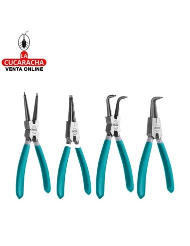 JUEGO 4 ALICATES PARA ARANDELAS 180MM...
