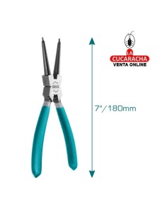 JUEGO 4 ALICATES PARA ARANDELAS 180MM MODELO THT114041.