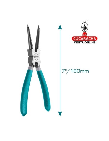 JUEGO 4 ALICATES PARA ARANDELAS 180MM MODELO THT114041.