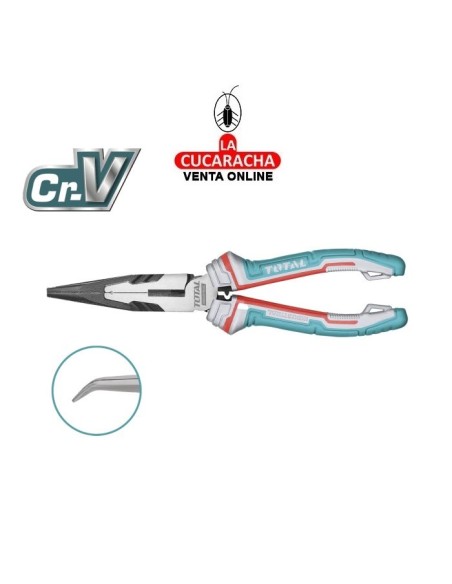 ALICATE BOCA PLANA CURVO REFORZADO 200MM MODELO THT24816S.