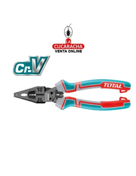 ALICATE MULTIFUNCION REFORZADO 65% MAS DE FUERZA MODELO THTMF186.