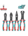 JUEGO 4 ALICATES REFORZADOS 65% MAS DE FUERZA MODELO THT2CK241S.