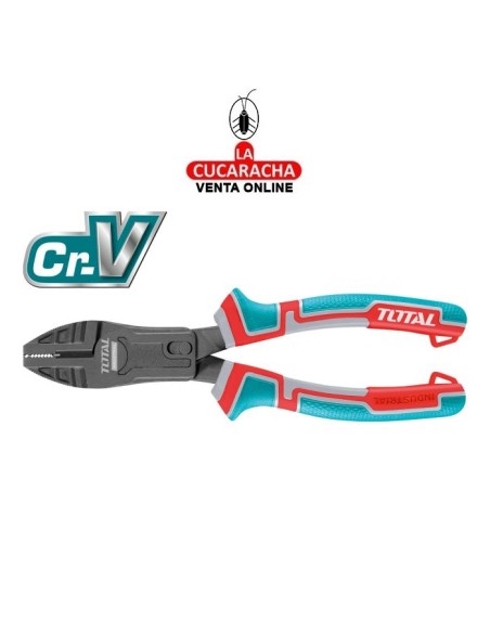 ALICATE UNIVERSAL REFORZADO 65% MAS DE FUERZA MODELO THTC51.