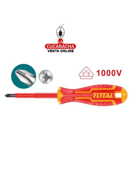 DESTORNILLADOR ELECTRICIDAD AISLADO PHILLIPS MODELO THTISPH.