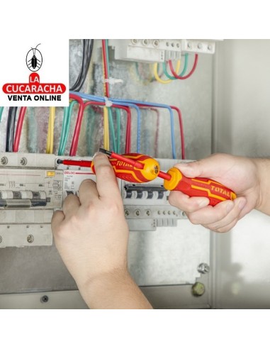 JUEGO 6 DESTORNILLADORES ELECTRICIDAD...