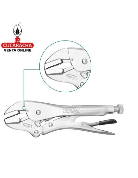 MORDAZA ALICATE GRIP DE BOCA RECTA 10" MODELO THT191005.