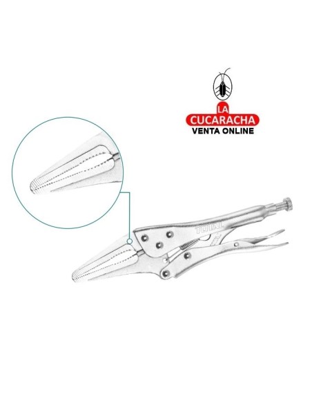 MORDAZA ALICATE GRIP DE BOCA PLANA 10" MODELO THT19902.