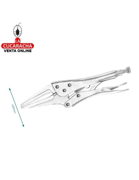 MORDAZA ALICATE GRIP DE BOCA PLANA 10" MODELO THT19902.