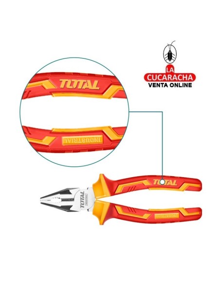 ALICATE ELECTRICIDAD AISLADO UNIVERSAL MODELO THTIP21.