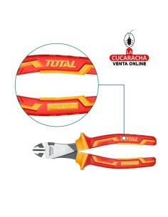 ALICATE ELECTRICIDAD AISLADO CORTE REFORZADO 180MM MODELO THTIP2571.