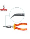 ALICATE ELECTRICIDAD AISLADO PUNTA PLANA CURVA 200MM MODELO THTIP2481.