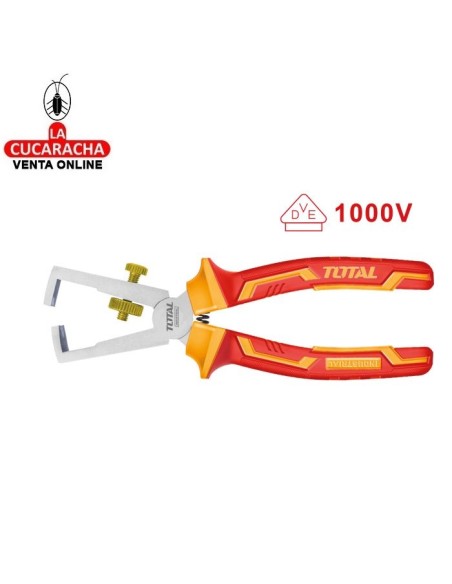 ALICATE ELECTRICISTA AISLADO PELACABLES 160MM MODELO THTIP2661.