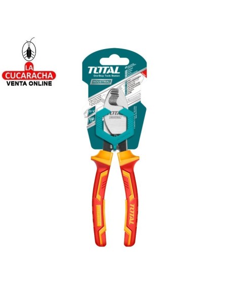 ALICATE ELECTRICIDAD AISLADO CORTACABLES 160MM MODELO THTIP2761.