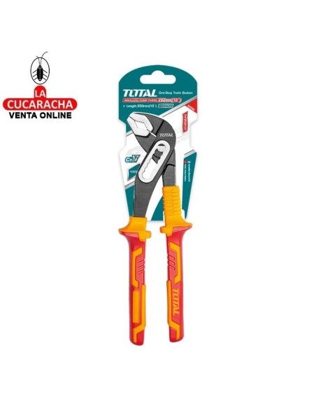 TENAZA ALICATE ELECTRICIDAD AISLADO DE CANAL 250MM MODELO THTIP28101.