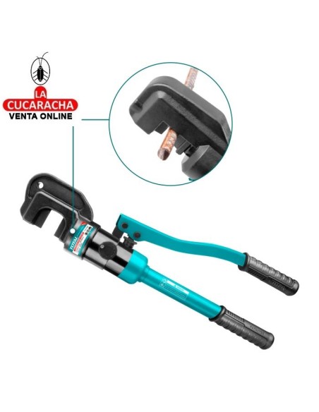 CRIMPADORA CORTADORA HIDRAULICA 100KN MODELO THSC022.