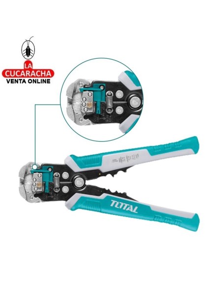 ALICATE PELACABLES MULTIFUNCION ELECTRICISTA 210mm MODELO THT15246.