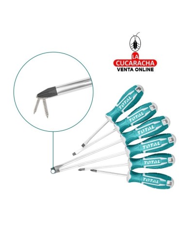 JUEGO 6 DESTORNILLADORES VARILLA...