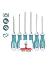 JUEGO 6 DESTORNILLADORES INDUSTRIALES PARA GOLPEO MODELO THGSS2606.